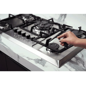 FOGÃO COOKTOP 5Q TC GÁS MESA 23678.54121 INOX BIVOLT FISCHER