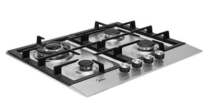 FOGÃO COOKTOP 4Q INOX CYA4B BIVOLT MIDEA