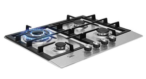 FOGÃO COOKTOP 4Q INOX CYA4B BIVOLT MIDEA