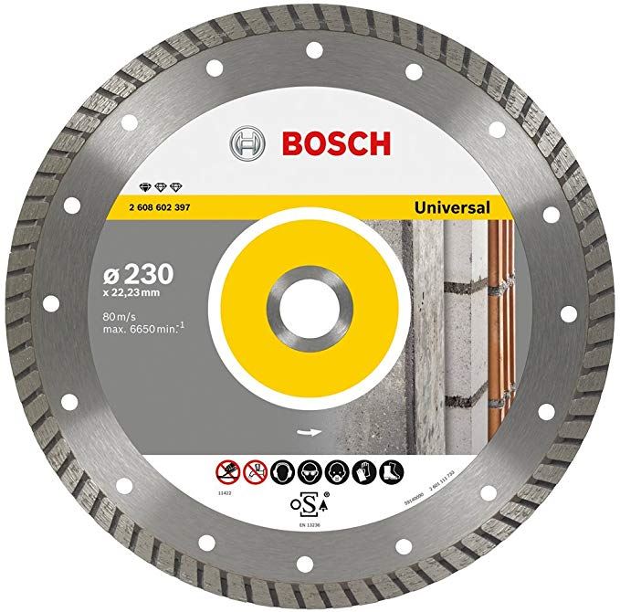 DISCO DIAMANTADO TURBO 230MM PROFISSIONAL 2608602397 BOSCH