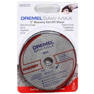 DISCO DE CORTE SAW-MAX SM520 3PC 2615S520NC DREMEL
