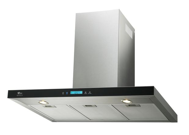 COIFA VIDRO INFINITY PRETO TOUCH 90CM 22550(22550) 220V FISCHER