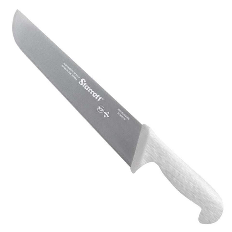 FACA PARA CARNE LÂMINA LARGA 30CM KBKW203 BRANCO STARRETT