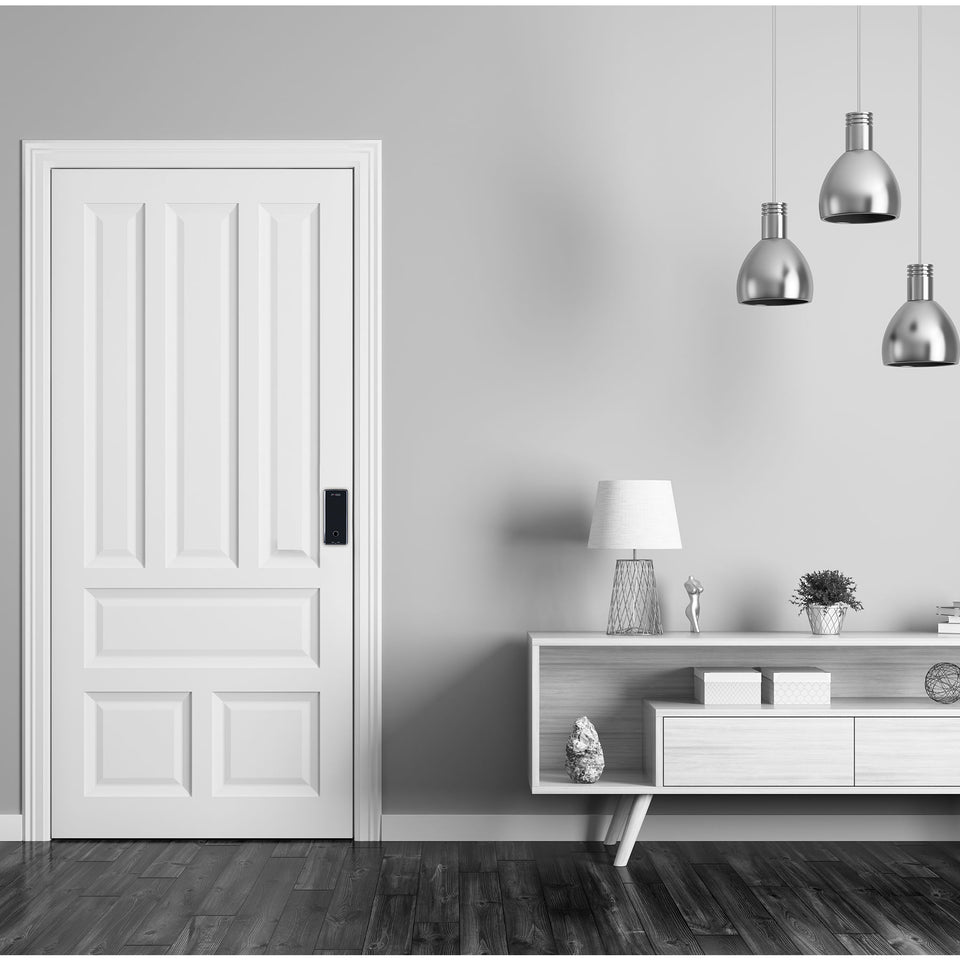 FECHADURA DIGITAL SOBREPOR PORTA MADEIRA OU METAL PADO FDS-B100EP BIOMETRIA SENHA