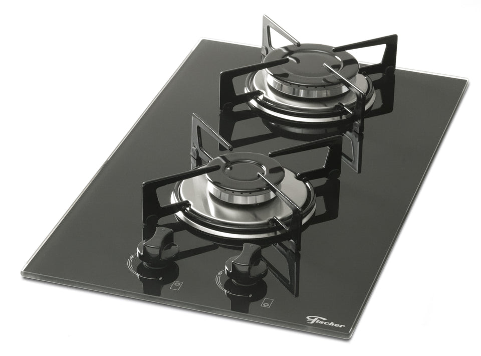 FOGÃO COOKTOP 2Q GÁS MESA VIDRO 7726(11474) 220V FISCHER