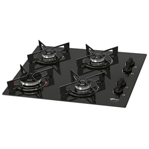 FOGÃO COOKTOP 4Q FIT LINE GÁS MESA DE VIDRO 26342(57175) 220V FISCHER