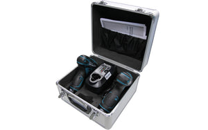 KIT FURADEIRA PARAFUSADEIRA DE IMPACTO + PARAFUSADEIRA DE IMPACTO DK1493 MAKITA