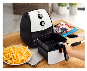 FRITADEIRA ELÉTRICA AIRFRYER SEM ÓLEO FRA42 PRETO E BRANCO 4LT  220V MIDEA