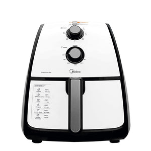 FRITADEIRA ELÉTRICA AIRFRYER SEM ÓLEO FRA42 PRETO E BRANCO 4LT  220V MIDEA