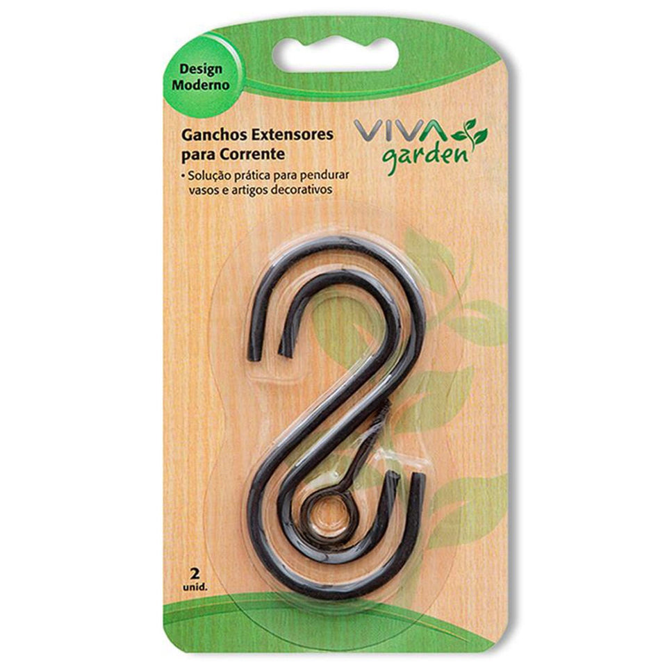 CONJUNTO GANCHOS PARA CORRENTE 2 PEÇAS 5238 BEMFIXA