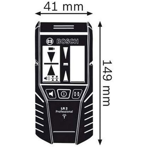 RECEPTOR DE NÍVEL A LASER DE LINHA 5 A 50 METROS LR2 0601069100 BOSCH