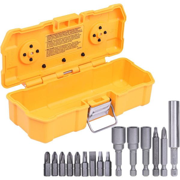 JOGO DE PONTAS PARA PARAFUSADEIRA COM 15 PEÇAS DWMTC15 DEWALT