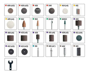 KIT PARA USO GERAL 709-RW2 COM 110 ACESSÓRIOS 26150709AD  DREMEL