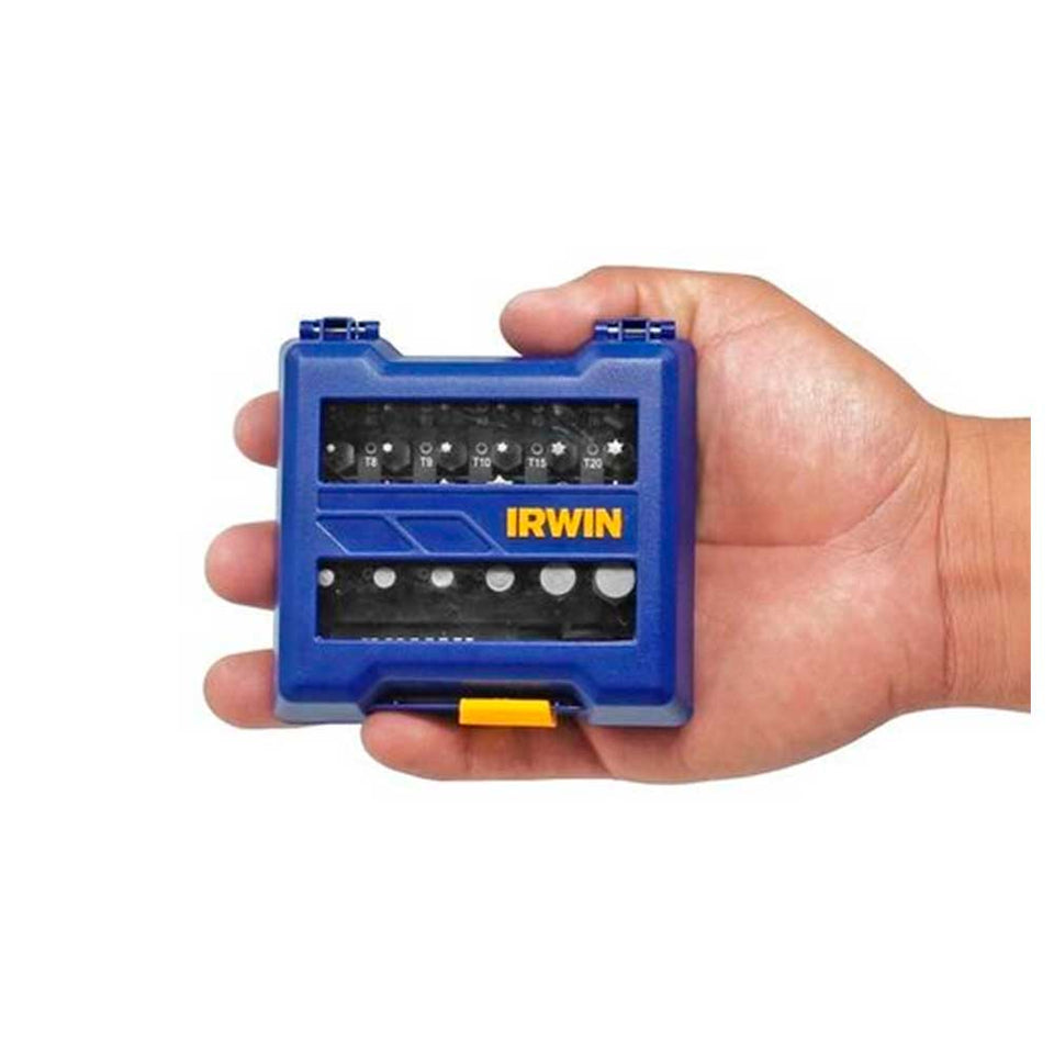 CONJUNTO DE BITS COM 31 PEÇAS PARA PARAFUSADEIRA 1865329 IRWIN