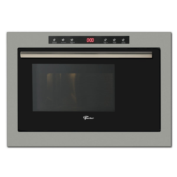 FORNO MICRO-ONDAS DE EMBUTIR 25L COM DOURADOR INOX 25378(55522) 220V FISCHER