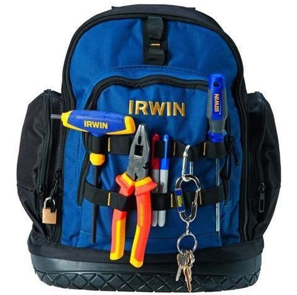 MOCHILA PARA FERRAMENTAS COM BASE EMBORRACHADA 14" 1868159 IRWIN