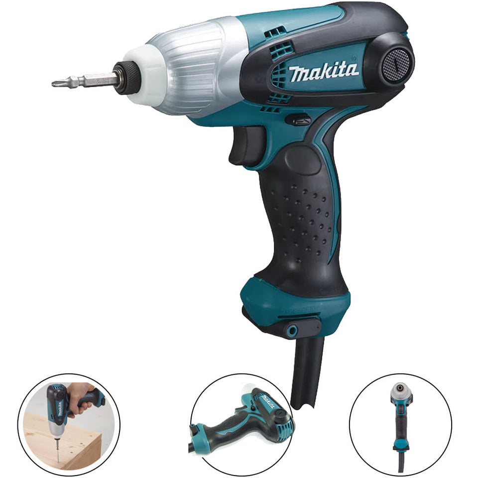 PARAFUSADEIRA DE IMPACTO 1/4'' TD0101 230W 220V MAKITA