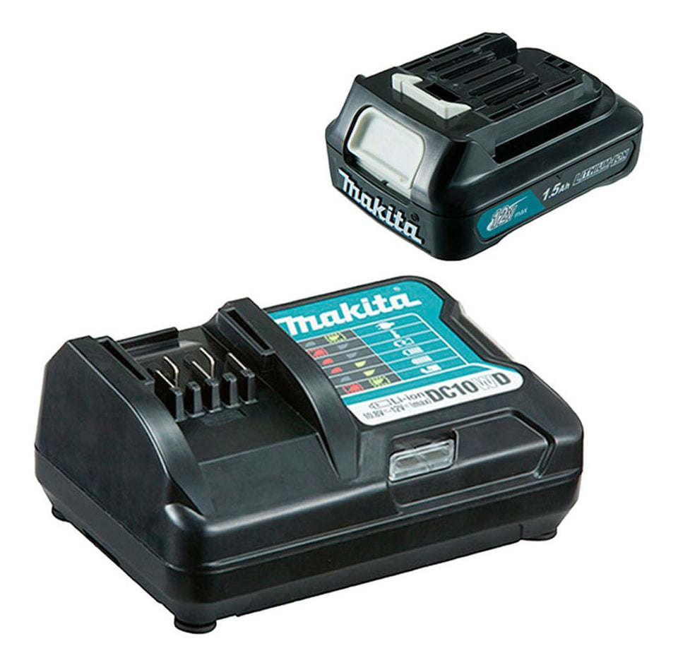 PARAFUSADEIRA / FURADEIRA DE IMPACTO 12V COM 1 BATERIA HP333DWYX3 MAKITA