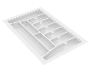 DIVISÃO DE TALHERES 740X480X50MM BRANCO 0706-BR CANGO