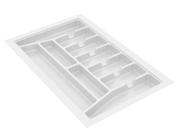 DIVISÃO DE TALHERES 740X480X50MM BRANCO 0706-BR CANGO