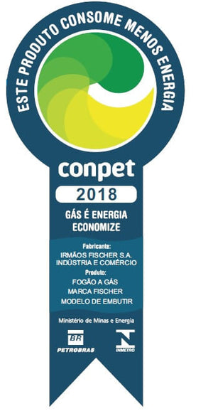 FOGÃO COOKTOP 4Q GÁS MESA VIDRO - PRETO 1519(5713) BIVOLT FISCHER