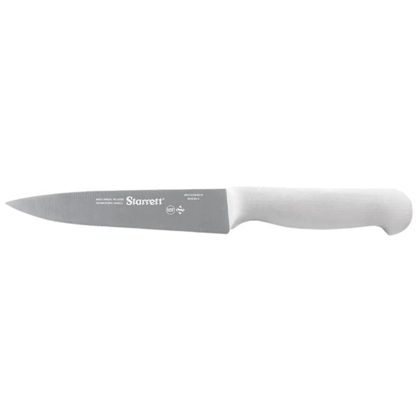 FACA PARA CARNE LÂMINA TRIANGULAR 15CM KBKW302 BRANCO STARRETT