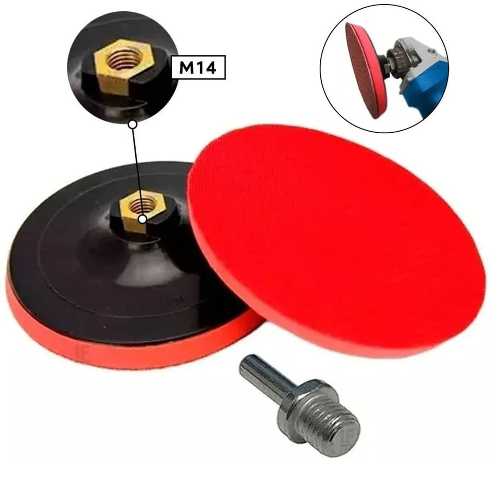 DISCO DE PVC 125MM COM VELCRO 762209 MTX