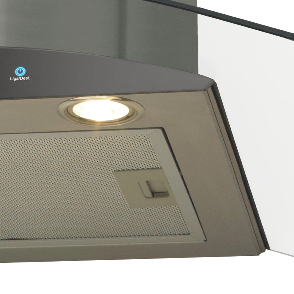 COIFA VIDRO TALENT TOUCH 60CM DIGITAL 16741(17916) 220V FISCHER