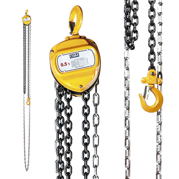 TALHA DE CORRENTE PARA 500 KG COM 5MT 71000598 CSM