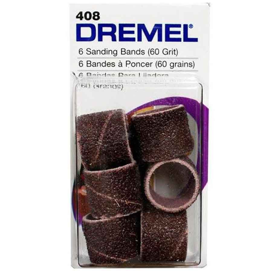 TUBO DE LIXA GRÃO 60 1/2" 6 PEÇAS 2615000408 DREMEL