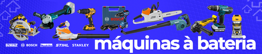 <p class="MsoNormal"><span style="vertical-align: inherit;"><span style="vertical-align: inherit;">Máquinas de bateria são ferramentas que funcionam com energia elétrica produzida por uma bateria. São muito utilizados por profissionais de construção civil, mecânicos, desenhados e outros trabalhadores.</span></span></p>
<p class="MsoNormal"><b><span style="vertical-align: inherit;"><span style="vertical-align: inherit;">Principais características</span></span></b></p>
<p style="text-indent: -18.0pt; mso-list: l1 level1 lfo2;" class="MsoListParagraphCxSpFirst"><!-- [if !supportLists]--><span style="font-family: Symbol; mso-fareast-font-family: Symbol; mso-bidi-font-family: Symbol;"><span style="mso-list: Ignore;"><span style="vertical-align: inherit;"><span style="vertical-align: inherit;">·</span></span><span style="font: 7.0pt 'Times New Roman';">         </span></span></span><!--[endif]--><span style="vertical-align: inherit;"><span style="vertical-align: inherit;"> São potentes, leves e equipados com tecnologia</span></span></p>
<p style="text-indent: -18.0pt; mso-list: l1 level1 lfo2;" class="MsoListParagraphCxSpMiddle"><!-- [if !supportLists]--><span style="font-family: Symbol; mso-fareast-font-family: Symbol; mso-bidi-font-family: Symbol;"><span style="mso-list: Ignore;"><span style="vertical-align: inherit;"><span style="vertical-align: inherit;">·</span></span><span style="font: 7.0pt 'Times New Roman';">         </span></span></span><!--[endif]--><span style="vertical-align: inherit;"><span style="vertical-align: inherit;"> Mobilidade e agilidade proporcionais</span></span></p>
<p style="text-indent: -18.0pt; mso-list: l1 level1 lfo2;" class="MsoListParagraphCxSpLast"><!-- [if !supportLists]--><span style="font-family: Symbol; mso-fareast-font-family: Symbol; mso-bidi-font-family: Symbol;"><span style="mso-list: Ignore;"><span style="vertical-align: inherit;"><span style="vertical-align: inherit;">·</span></span><span style="font: 7.0pt 'Times New Roman';">         </span></span></span><!--[endif]--><span style="vertical-align: inherit;"><span style="vertical-align: inherit;"> Podem ser utilizados em locais de difícil acesso ou sem ponto de energia elétrica</span></span></p>
<p style="text-indent: -18.0pt; mso-list: l0 level1 lfo1;" class="MsoListParagraphCxSpLast"> </p>