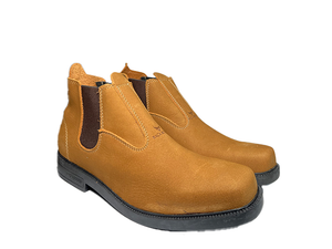 BOTINA DE COURO NOBUCK FERRUGEM 0007 Nº43 RAÇA BOOTS