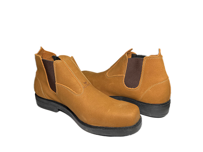 BOTINA DE COURO NOBUCK FERRUGEM 0007 Nº38 RAÇA BOOTS