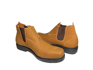 BOTINA DE COURO NOBUCK FERRUGEM 0007 Nº42 RAÇA BOOTS