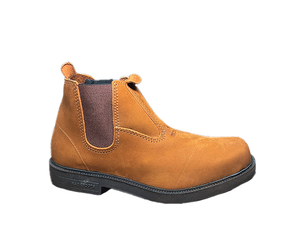 BOTINA DE COURO NOBUCK FERRUGEM 0007 Nº38 RAÇA BOOTS