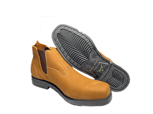 BOTINA DE COURO NOBUCK FERRUGEM 0007 Nº38 RAÇA BOOTS