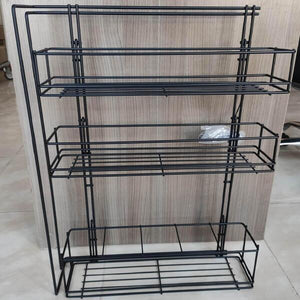 PORTA GARRAFAS/LATAS TRIPLO LATERAL PRETO 0181 SCHMITT