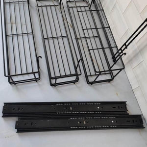 PORTA GARRAFAS/LATAS TRIPLO LATERAL PRETO 0181 SCHMITT