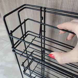 PORTA GARRAFAS/LATAS TRIPLO LATERAL PRETO 0181 SCHMITT