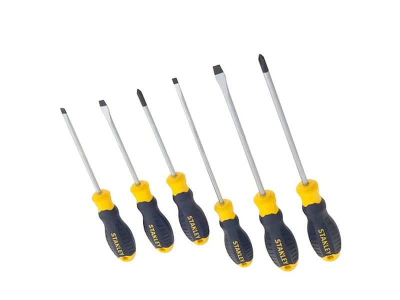 JOGO DE CHAVES EMBORRACHADAS COM 6 PEÇAS STMT66672-840 STANLEY