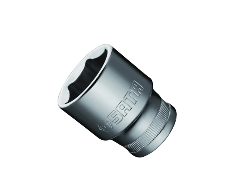 SOQUETE SEXTAVADO 1/2" 18MM ST13309SC SATA