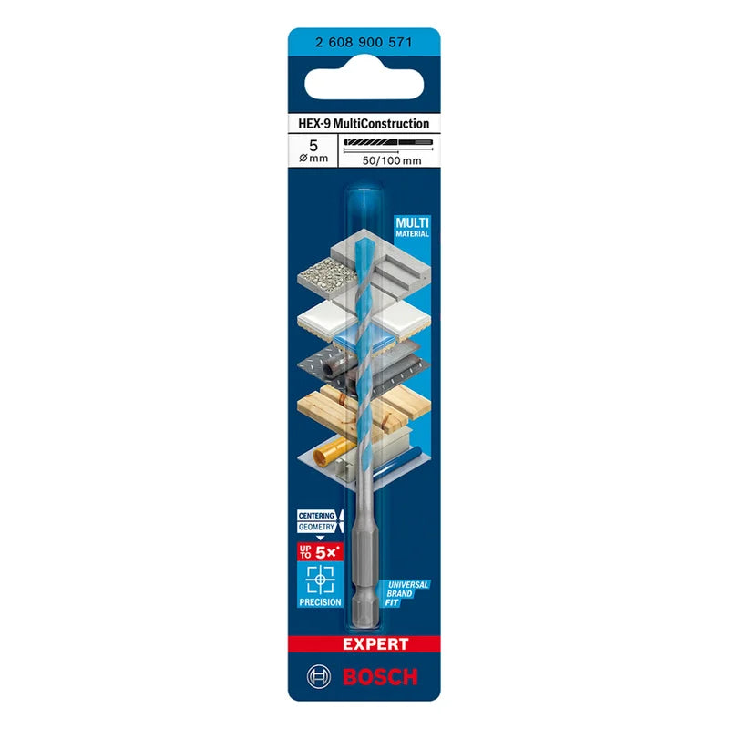 BROCA MULTI CONST.HEX9 5MM 2608900571#