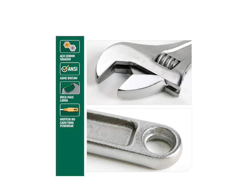 CHAVE AJUSTAVEL 10" ST47204SC SATA