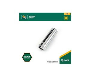 SOQUETE SEXTAVADO LONGO 1/2" 11MM ST13402SC SATA