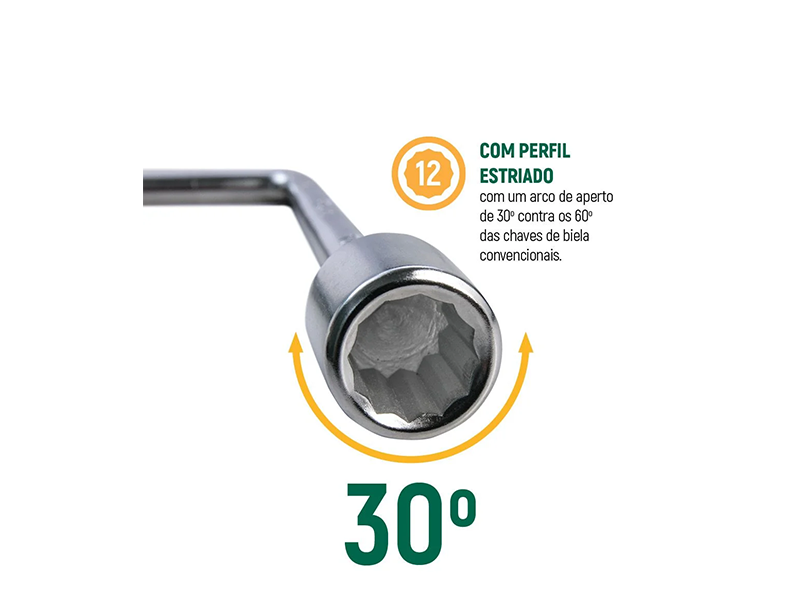 CHAVE DE BIELA 19MM ST47522 SATA