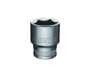 SOQUETE SEXTAVADO 1/2" 18MM ST13309SC SATA