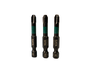 JOGO DE BITS DE IMPACTO PHILLIPS 3" 50MM COM 10 PEÇAS ST59704 SATA