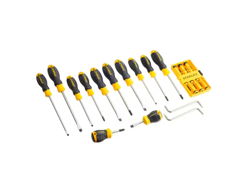 JOGO DE CHAVES DE FENDAS COM 20 PEÇAS STMT60220-LA STANLEY