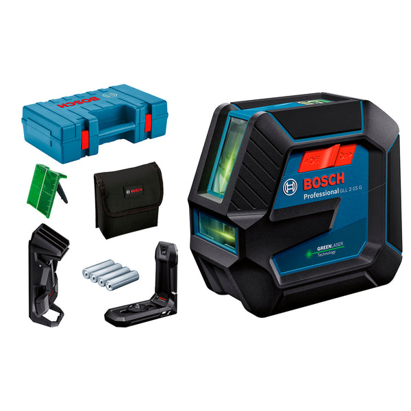 NIVEL A LASER VERDE GLL-215 G 0601063W02 BOSCH