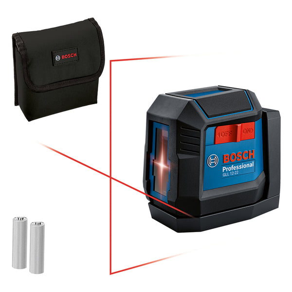 NIVEL A LASER VERMELHO GLL 12-22 0601065220 BOSCH